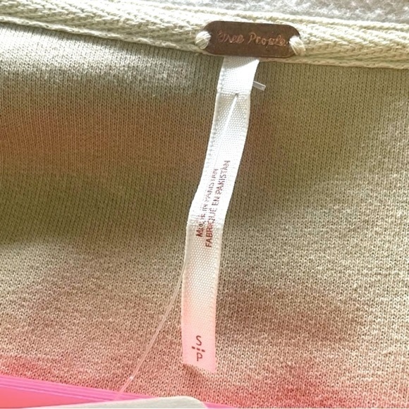 Free People Printed Ruby Jacket - NWT - Boho Oversized Fleece - Picture 10 of 12